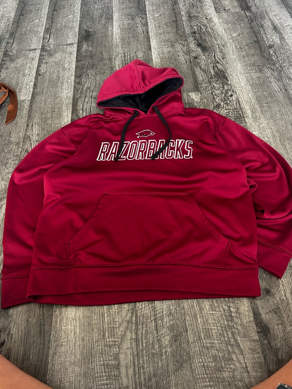 Champion Red Arkansas Razorbacks Pullover Hoodie